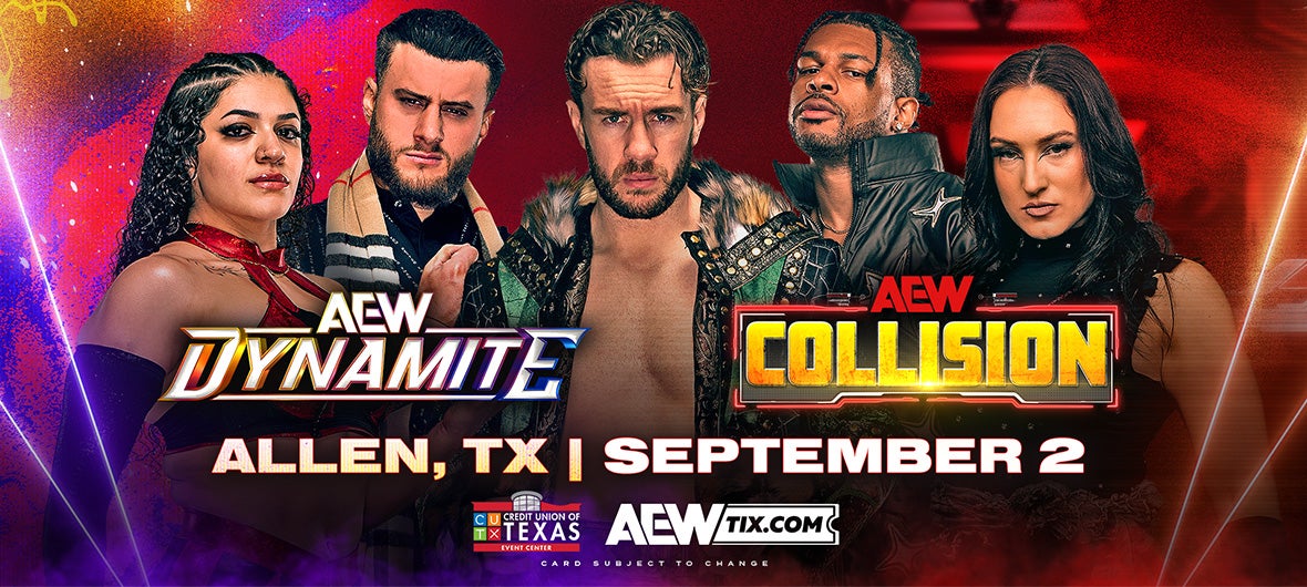 More Info for AEW Dynamite & Collision