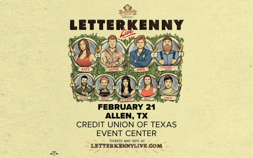 More Info for LETTERKENNY LIVE